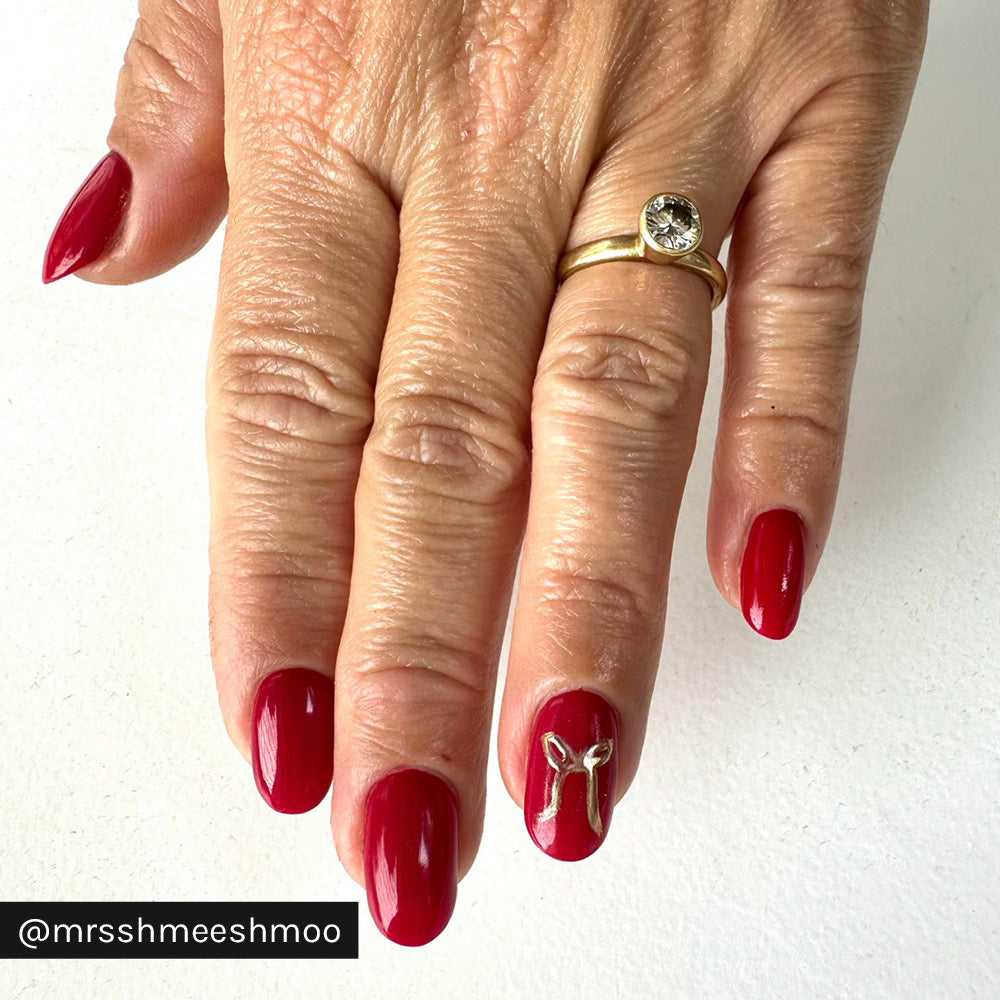 Gelous Rouge gel nail polish - Instagram Photo