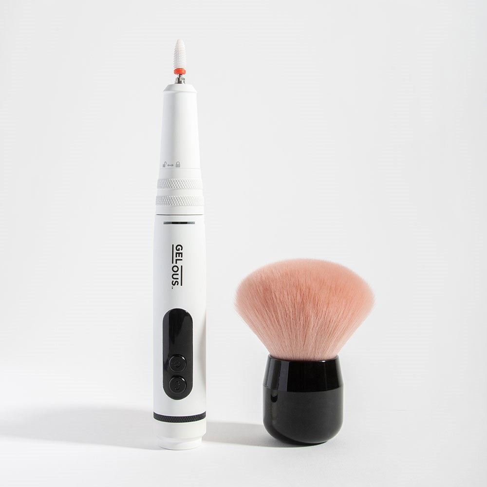 Gelous E-File Pen and Dust Brush Duo product photo - photographed in Australia