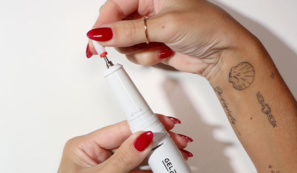 Tips and tricks for removing Gel Nail Polish using your E-File Pen - photographed in Australia