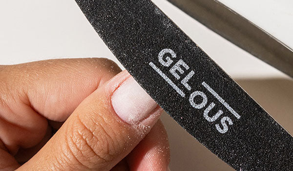 How To Apply Gelous Gel Nail Polish - Buffing - photographed in Australia