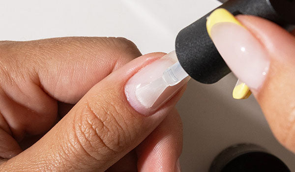 How To Apply Gelous Gel Nail Polish - Builder Gel - photographed in Australia