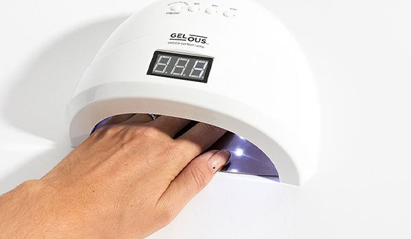 Gelous UV/LED Gel Nail Lamp - photographed in Australia