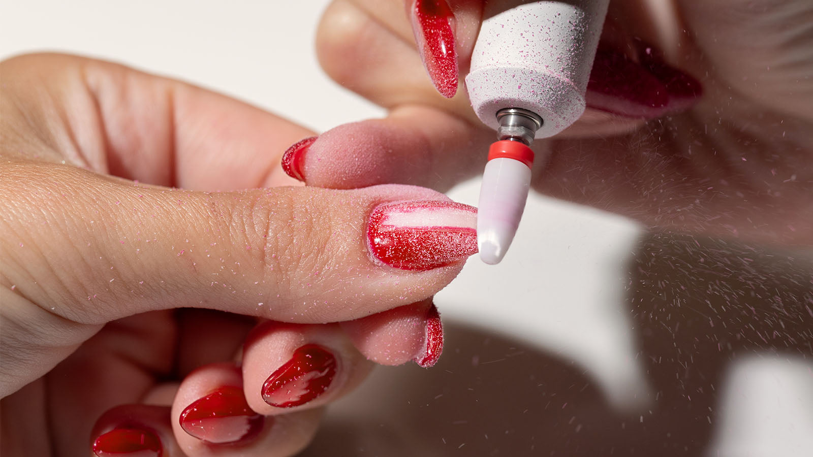 How to remove your Gel Nail Polish with the E-File Pen - photographed in Australia