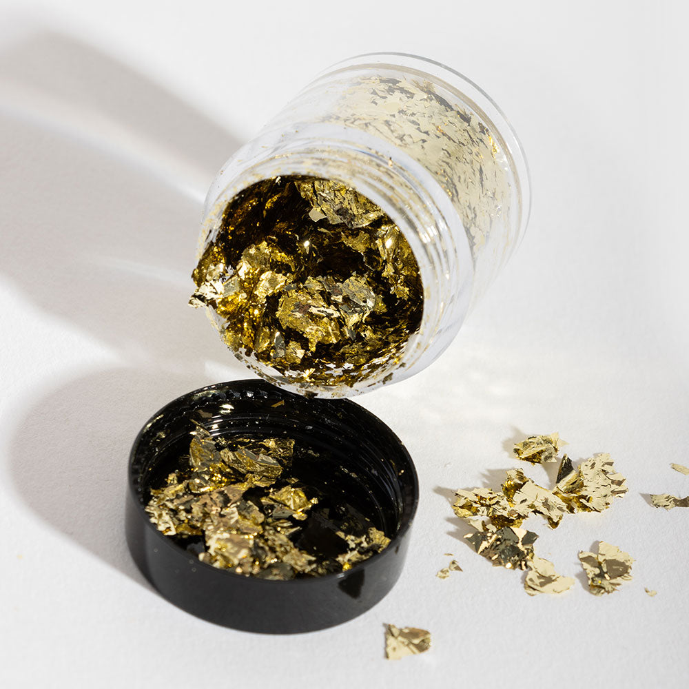 Gelous Gold Leaf Nail Art product photo - photographed in Australia