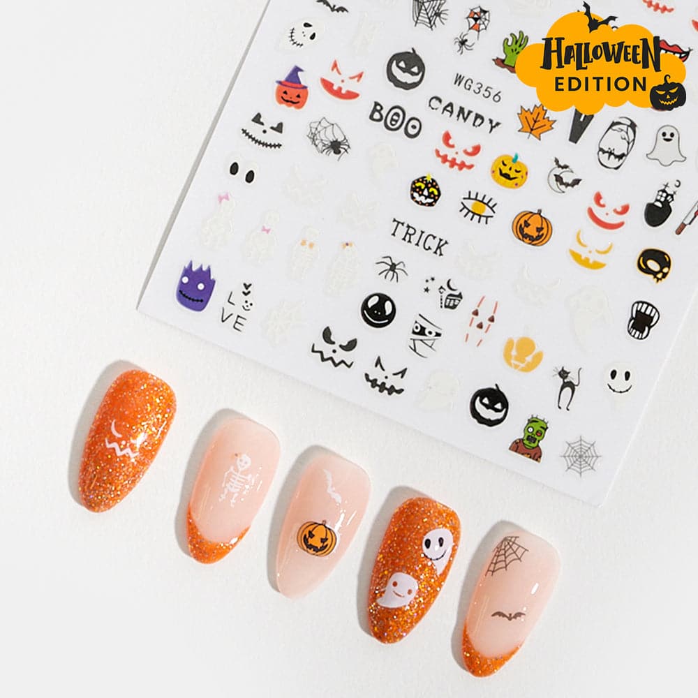 Gelous Boo! Nail Art Stickers product photo - photographed in Australia