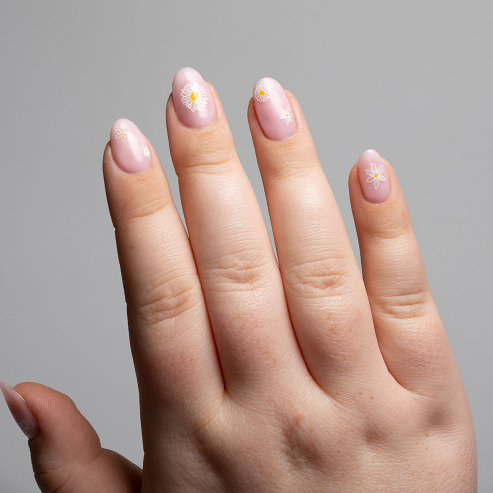 Gelous Delicate Daisy Nail Art Stickers product photo - photographed in Australia