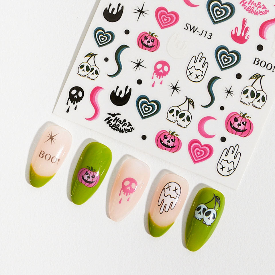 Gelous Punk Princess Nail Art Stickers product photo - photographed in Australia