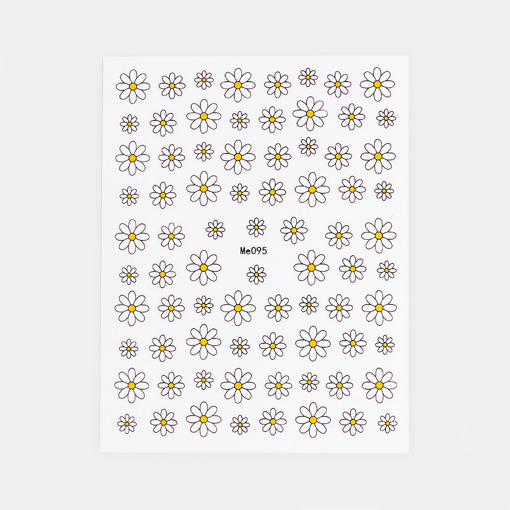 Gelous Oopsie Daisies Nail Art Stickers product photo - photographed in Australia