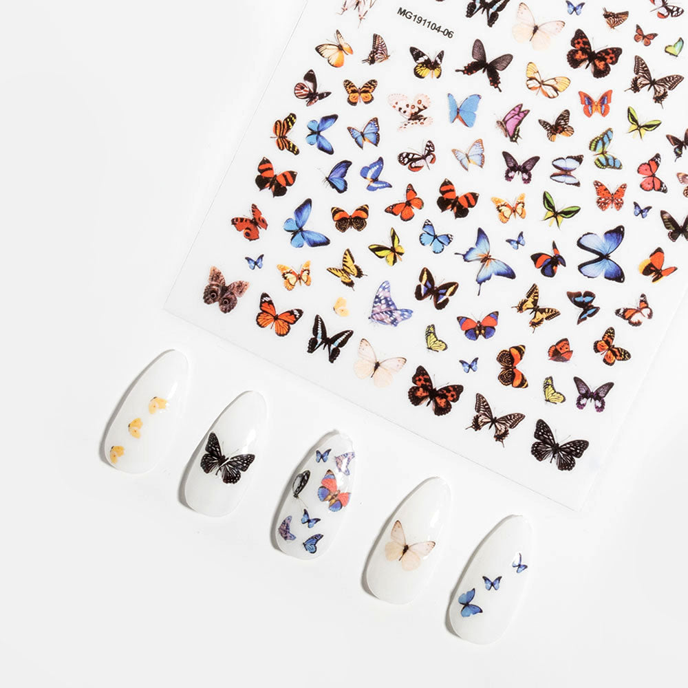 Gelous Take Flight Nail Art Stickers product photo - photographed in Australia