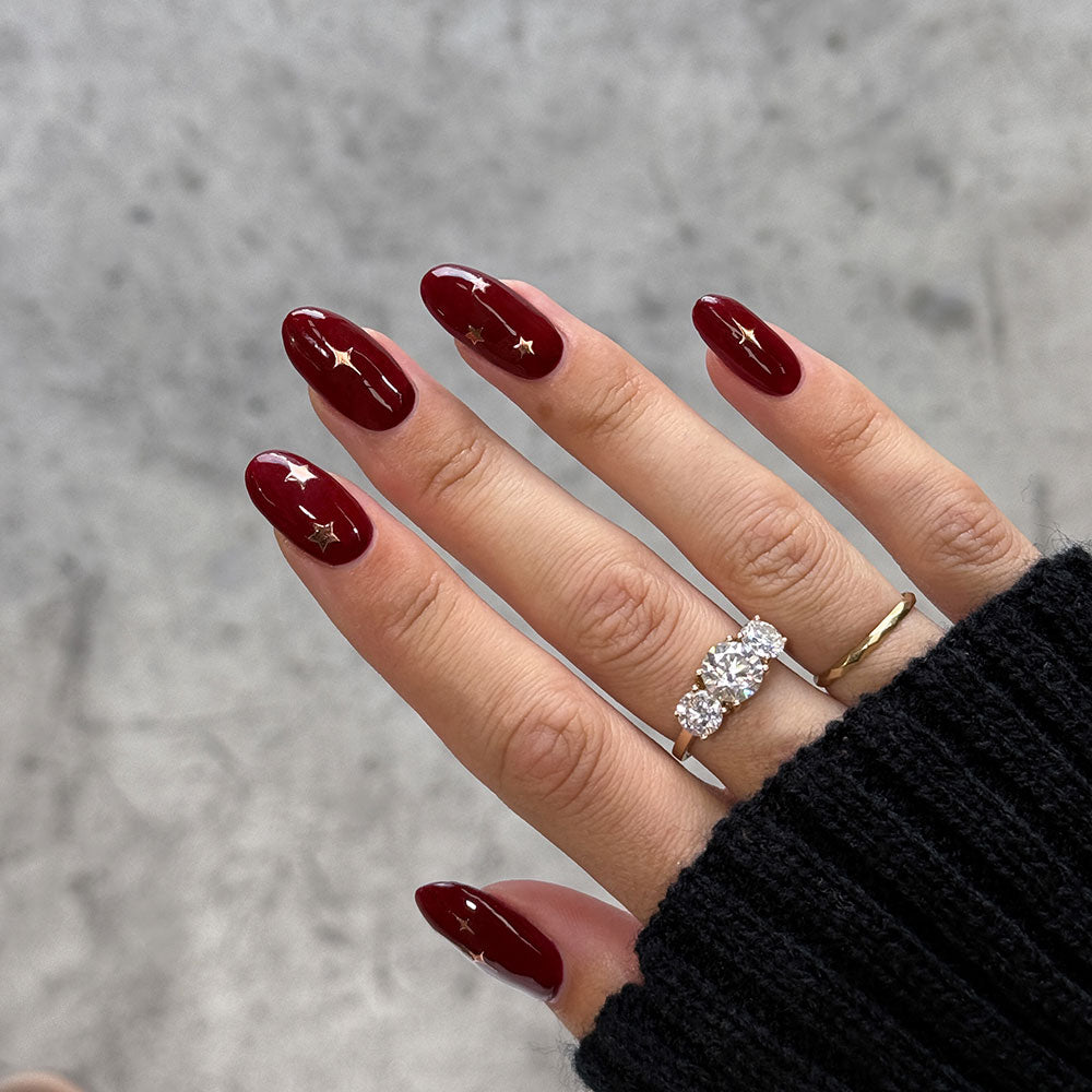 Gelous Rose Gold Nail Art Stickers product photo - photographed in Australia