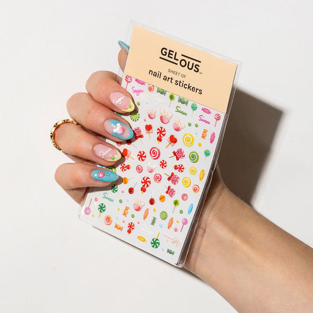 Gelous Lollipops Nail Art Stickers product photo - photographed in Australia