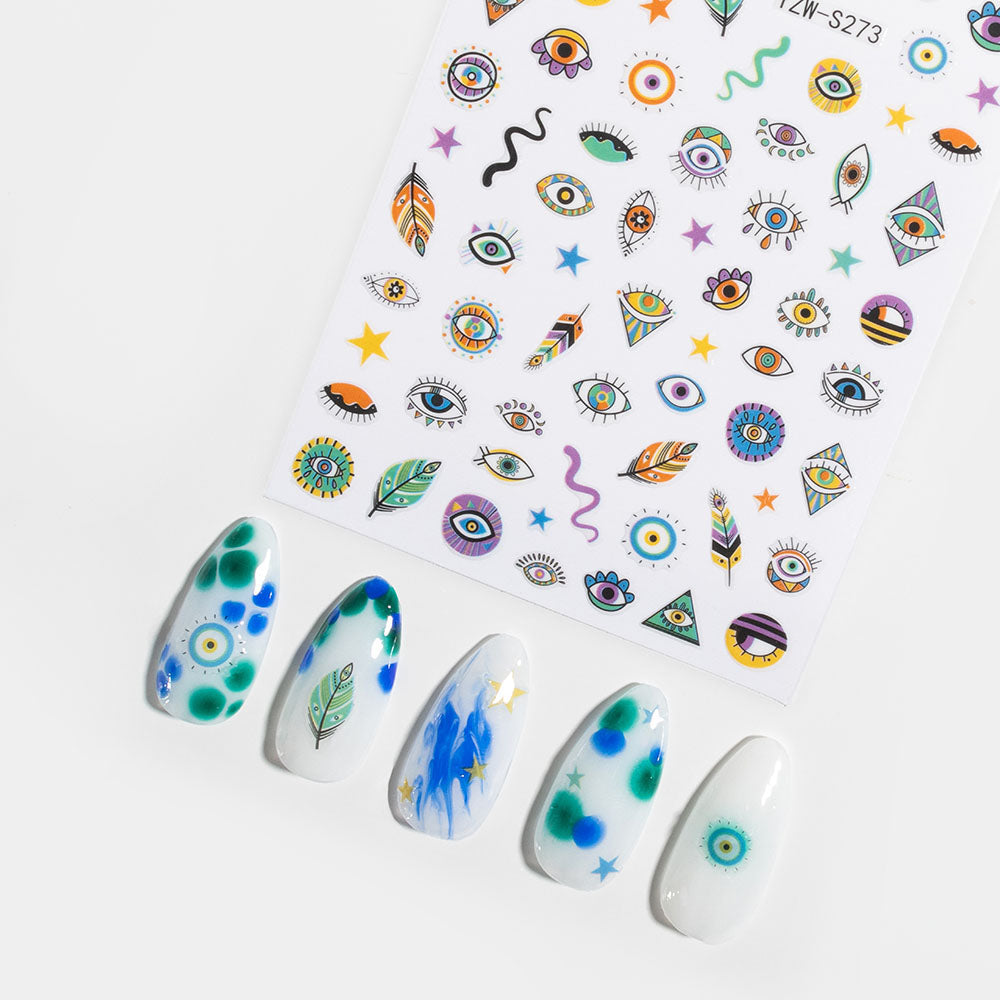 Gelous Silver Glitter Stripes Nail Art Stickers product photo - photographed in Australia