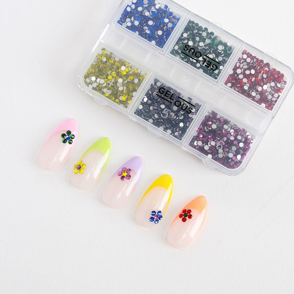 Gelous Bright Rhinestone Nail Art Set product photo - photographed in Australia
