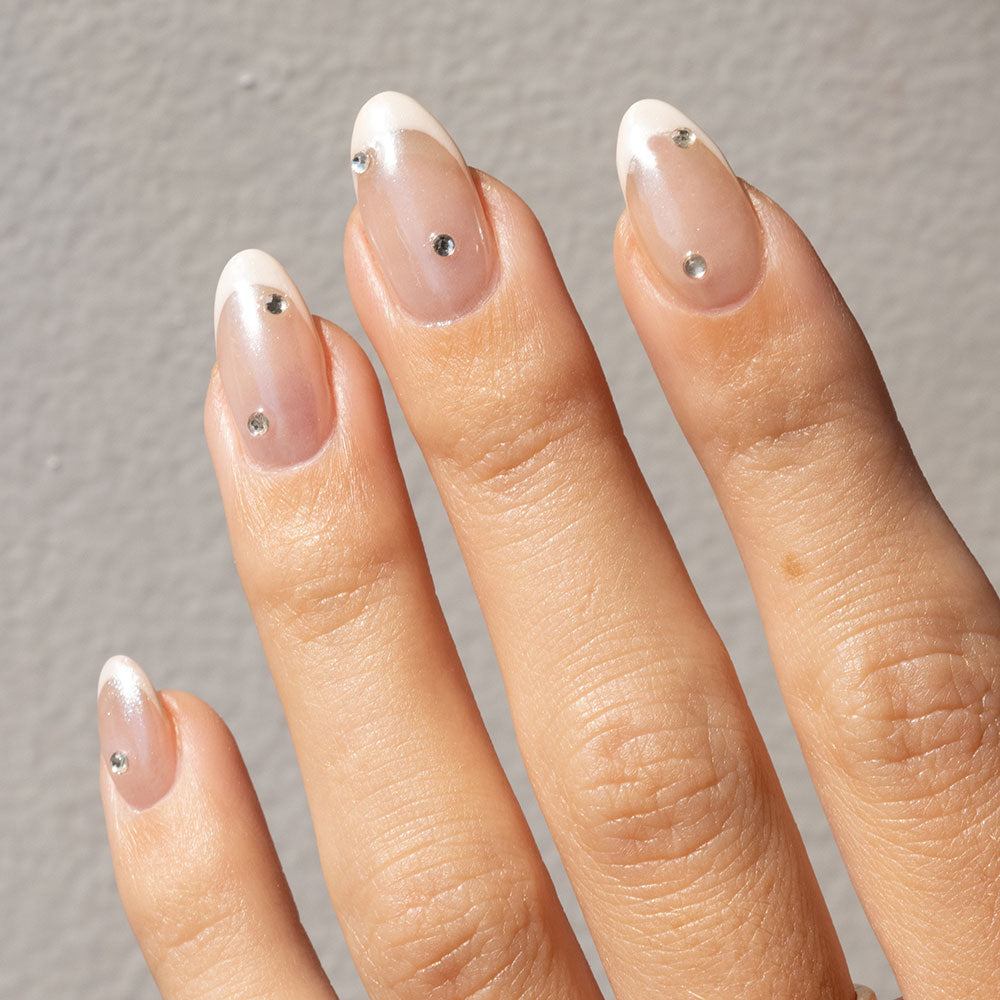 Gelous Classic Pearl & Rhinestone Nail Art Set product photo - photographed in Australia