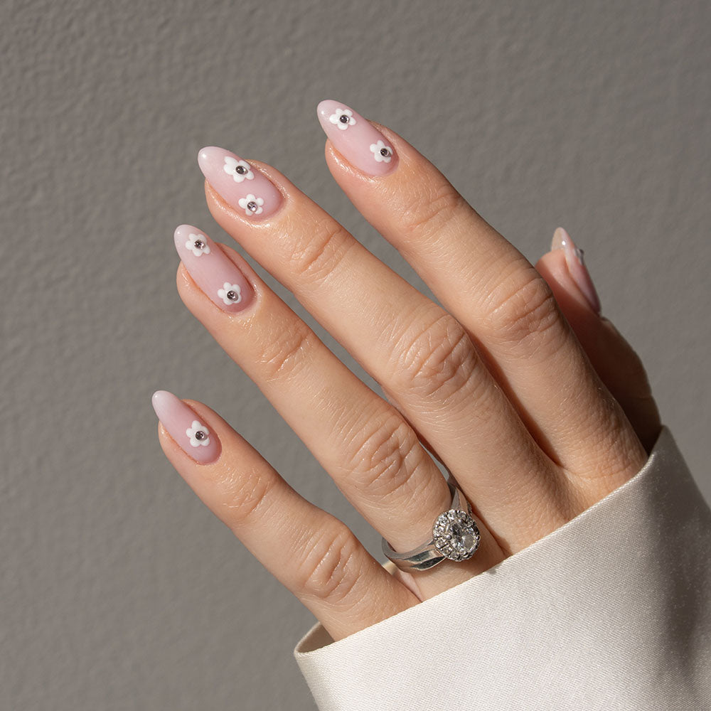 Gelous Pink Rhinestone Nail Art Set product photo - photographed in Australia