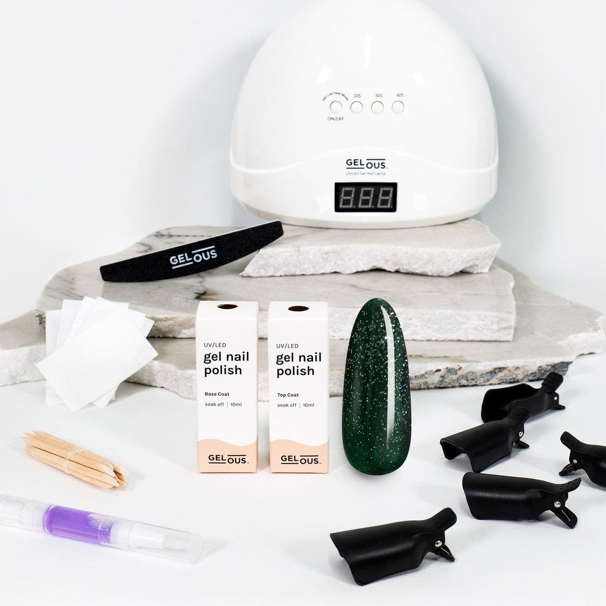 Gelous gel nail polish Crocodile Tears Starter Pack - photographed in Australia