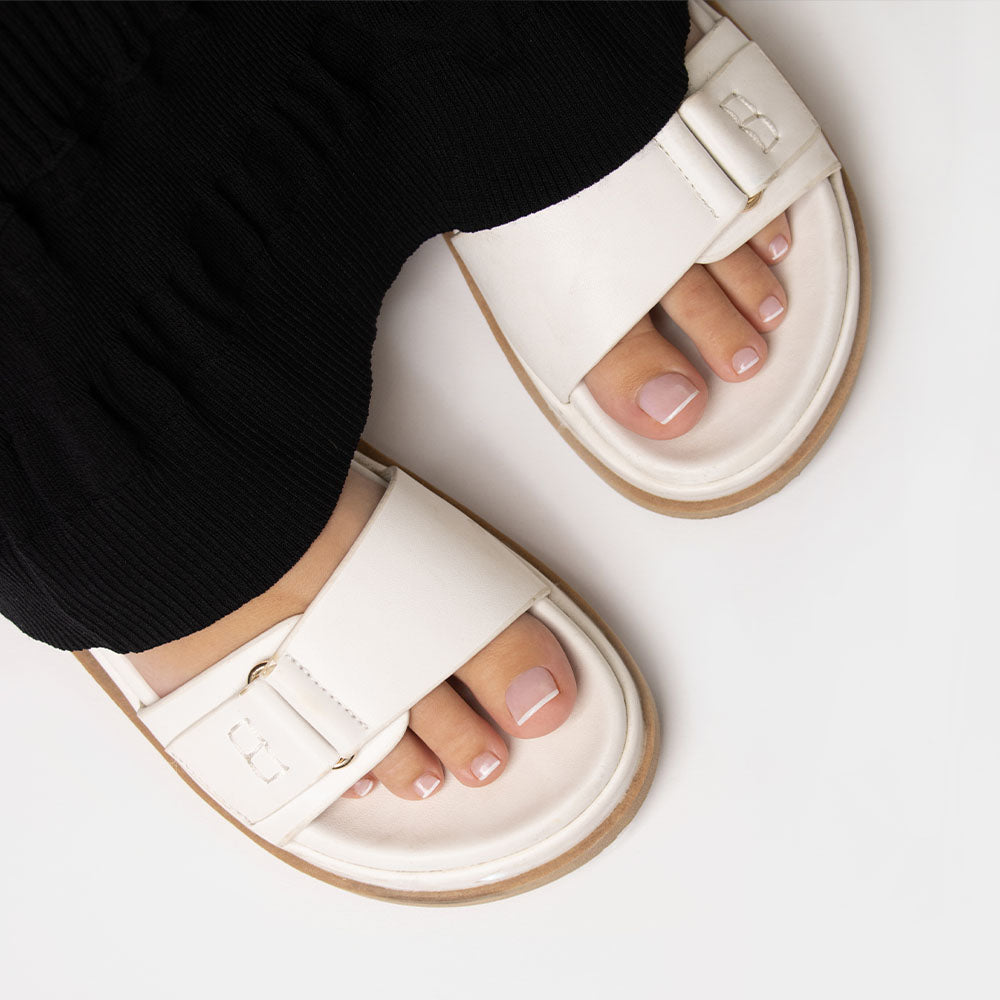 3-in-1 French Pedicure Pack - photographed in Australia on model