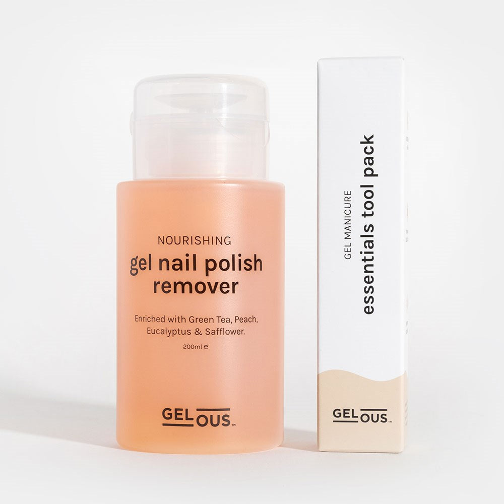 Gel Nail Polish Remover & Essentials Tool Pack - photographed in Australia