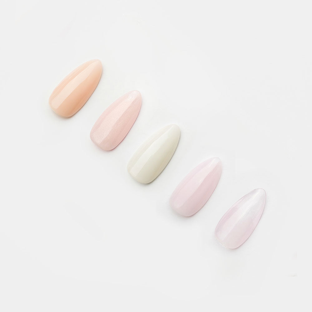 Gelous gel nail polish Barely There Polish Pack - photographed in Australia