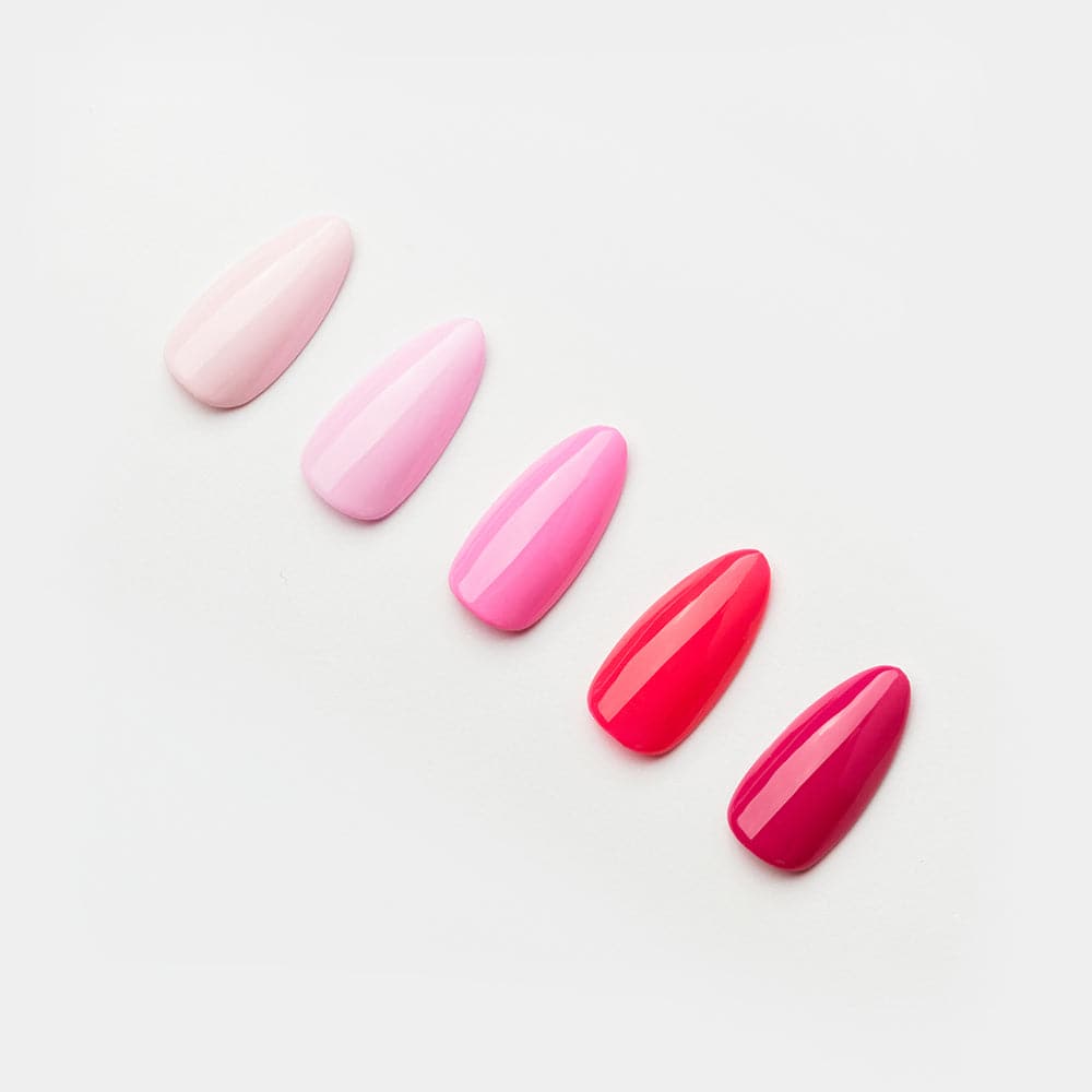Gelous gel nail polish Pinks Polish Pack - photographed in Australia