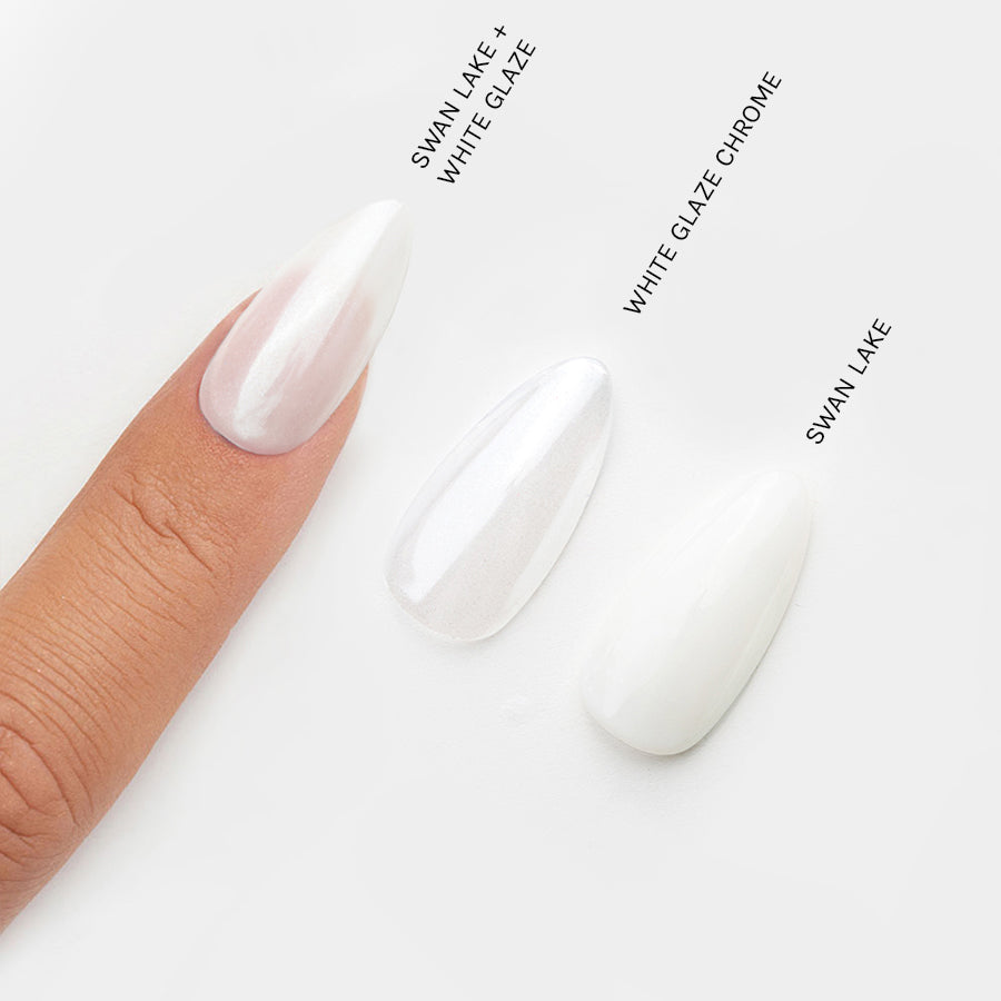 Gelous Sugar Glazed Polish & Chrome Pack swatch - photographed in Australia