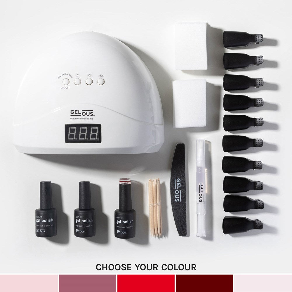 Gelous gel nail polish Gifting Starter Kit - photographed in Australia