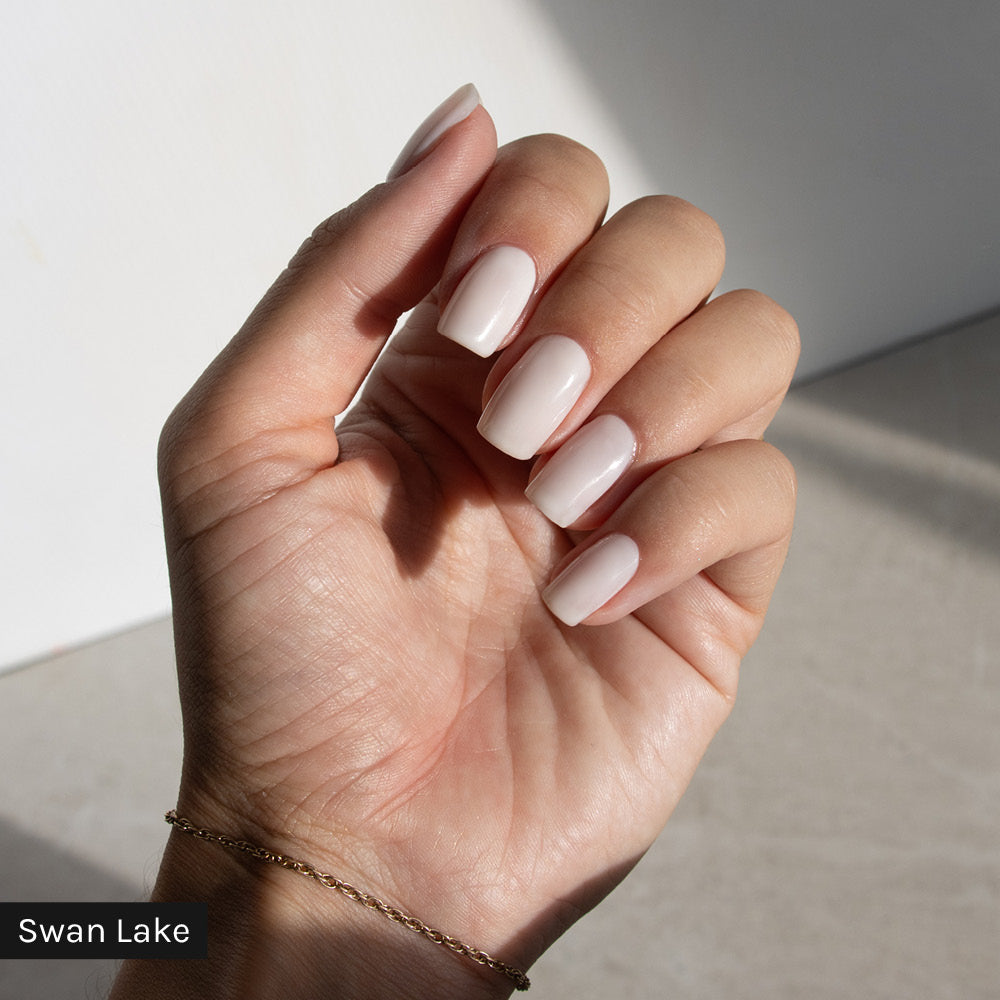 Gelous gel nail polish Signature Starter Kit with Swan Lake - photographed in Australia