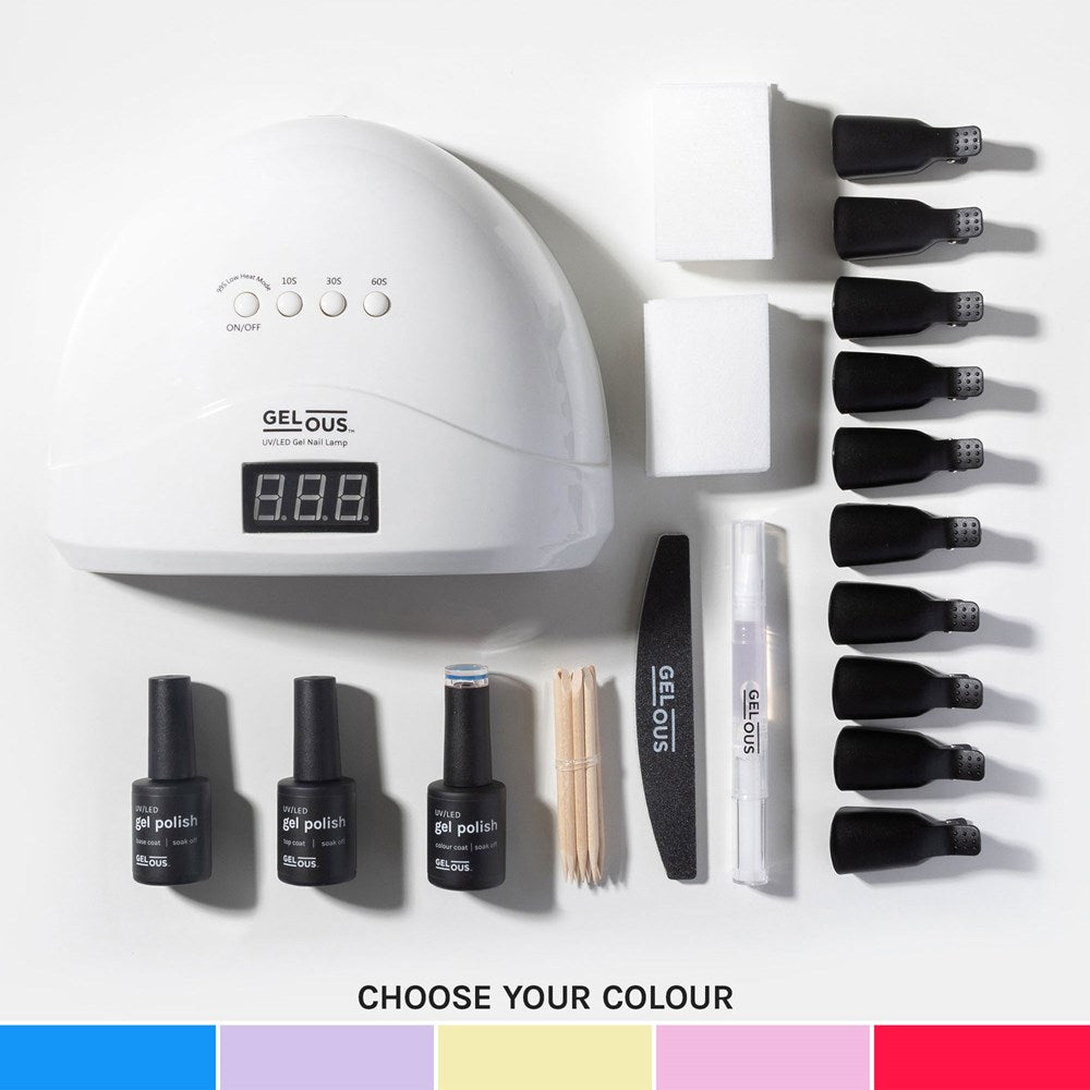 Gelous gel nail polish Summer Starter Kit - photographed in Australia