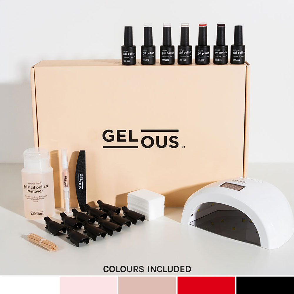 Gelous gel nail polish Best Sellers Ultimate Starter Kit - photographed in Australia
