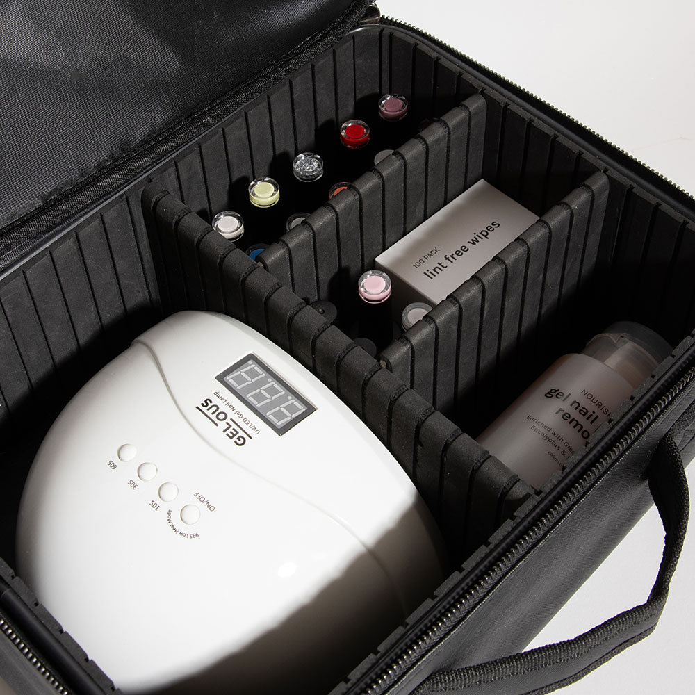 Gelous Gel Nail Polish Storage Case product photo - photographed in Australia