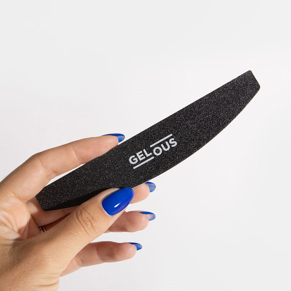 Gelous Gel Nail Polish Large 180 / 100 Grit Nail File / Buffer product photo - photographed in Australia