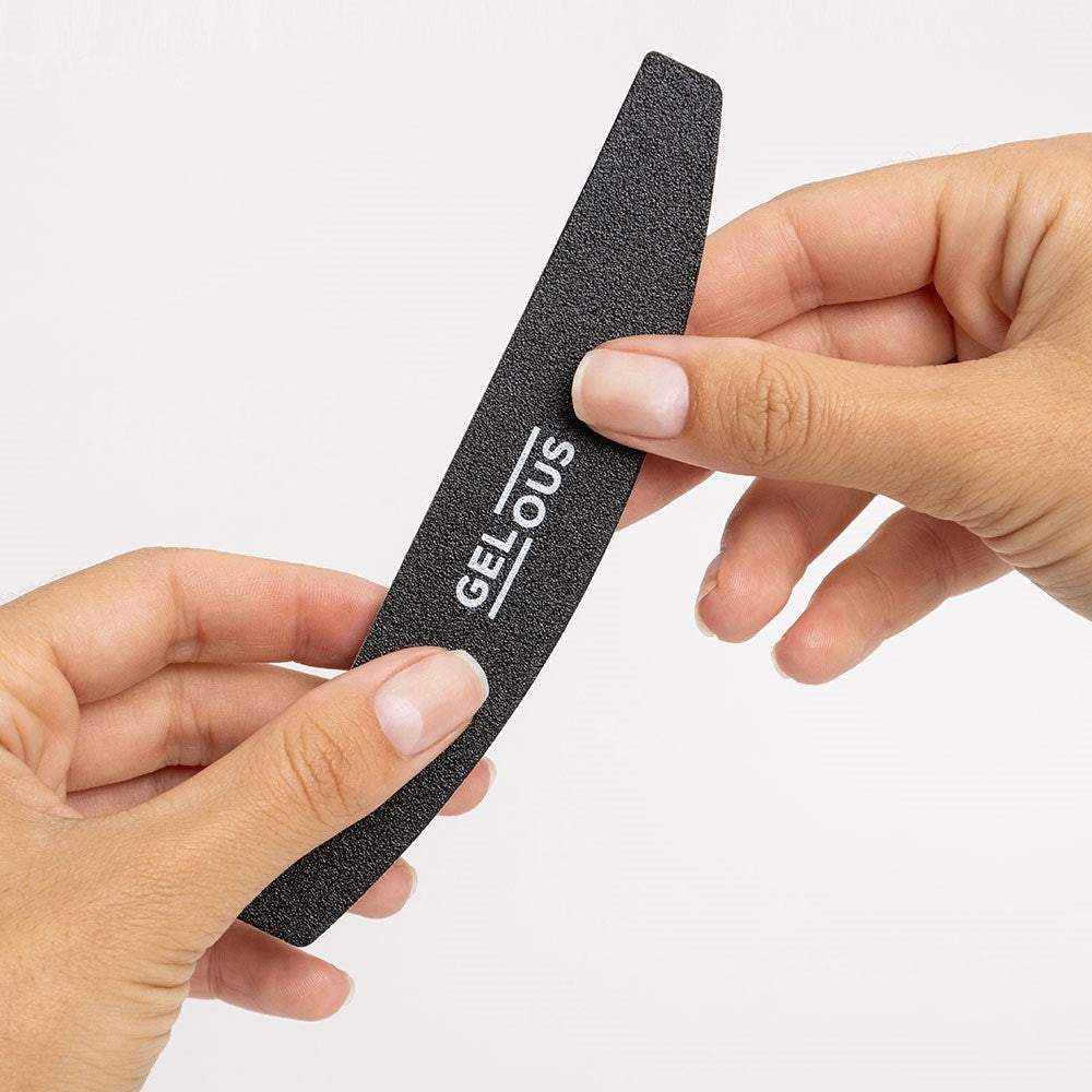 Gelous Gel Nail Polish Large 180 Grit Nail File / Buffer product photo - photographed in Australia