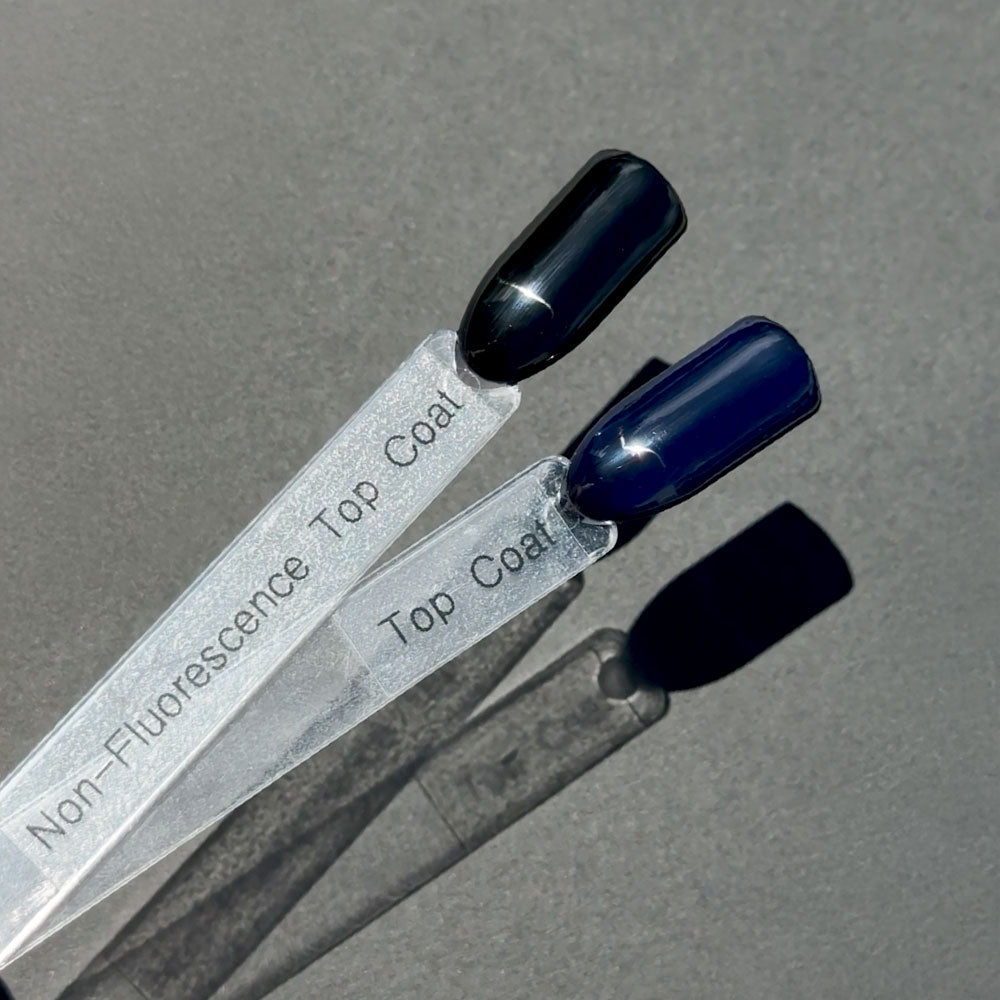 Gelous Non-Fluorescence Top Coat gel nail polish - photographed in Australia