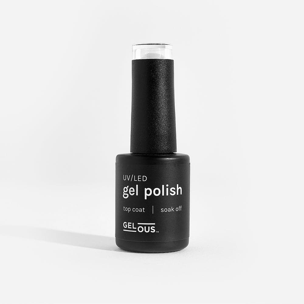 Gelous Shimmer Top Coat gel nail polish - photographed in Australia
