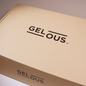Applying Dracula's Bride from the Gelous Gel Manicure Starter Kit - Photographed in Australia