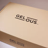 Applying Dracula's Bride from the Gelous Gel Manicure Starter Kit - Photographed in Australia