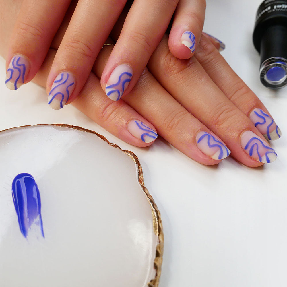 Gelous Arabian Nights gel nail polish - photographed in Australia on model