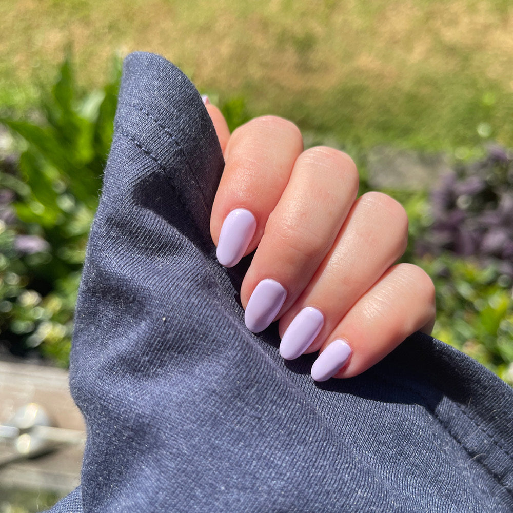 Gelous Blossom gel nail polish - photographed in Australia on model
