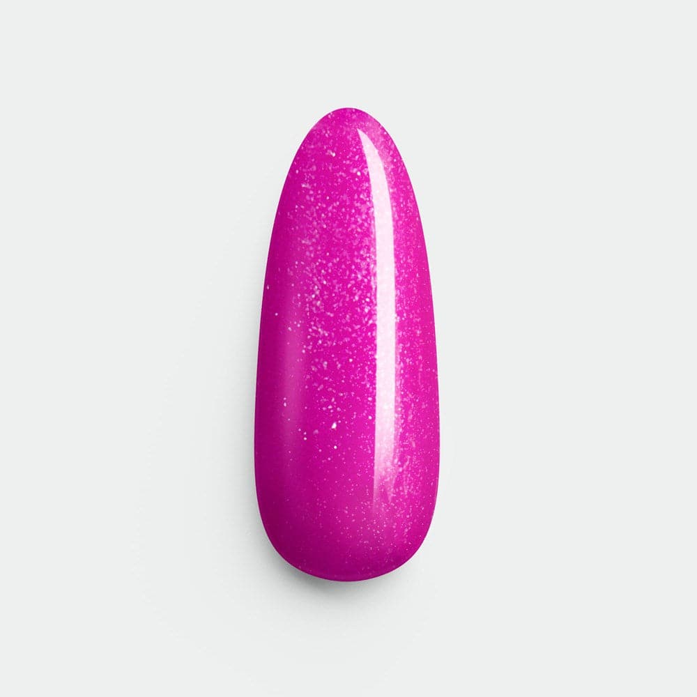 Gelous Back to the Fuchsia gel nail polish swatch - photographed in Australia
