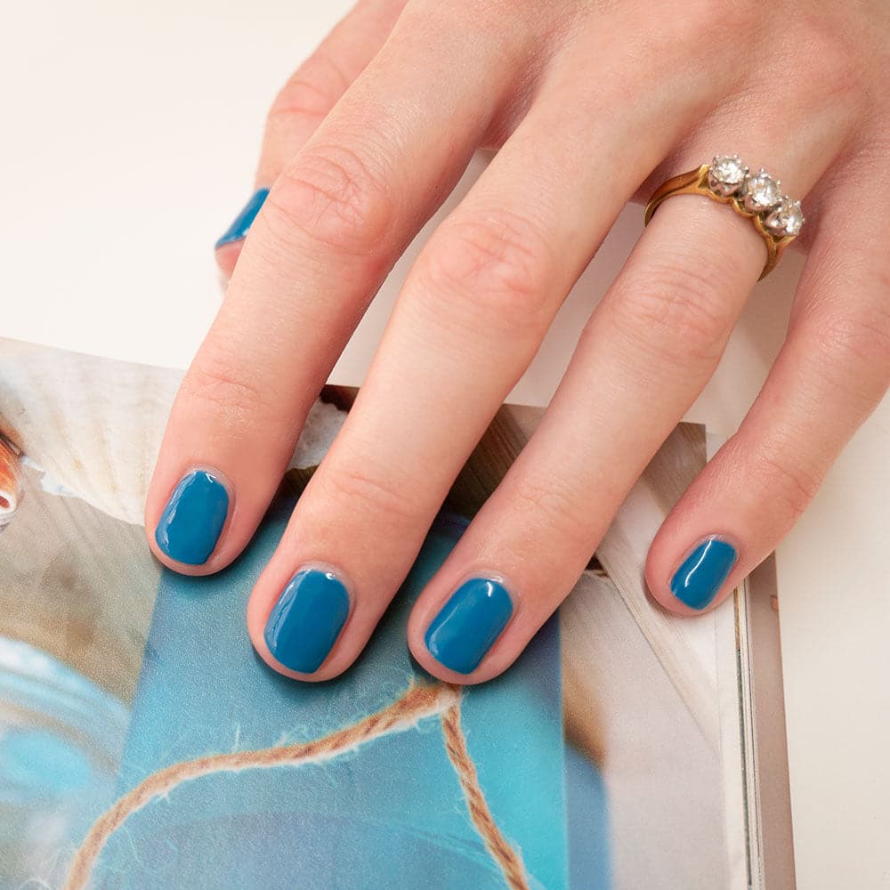 Gelous Hey Sailor gel nail polish - photographed in Australia on model
