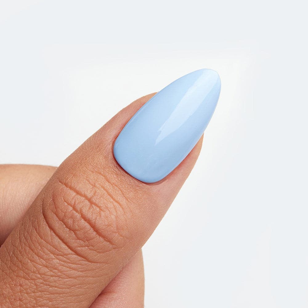 Gelous Morning Glory gel nail polish - photographed in Australia  on model