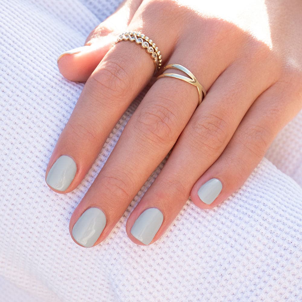 Gelous Smoke on the Water gel nail polish swatch - photographed in Australia