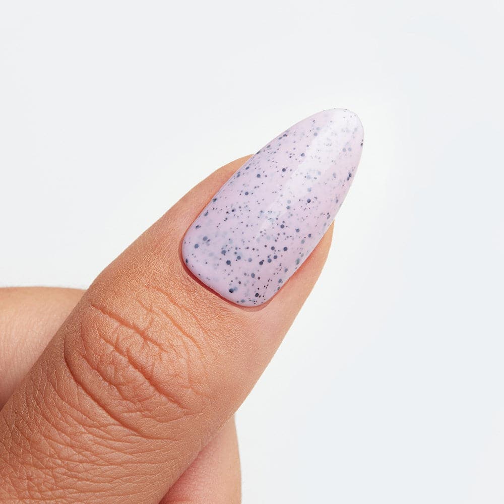 Gelous Speckled Egg gel nail polish - photographed in Australia on model