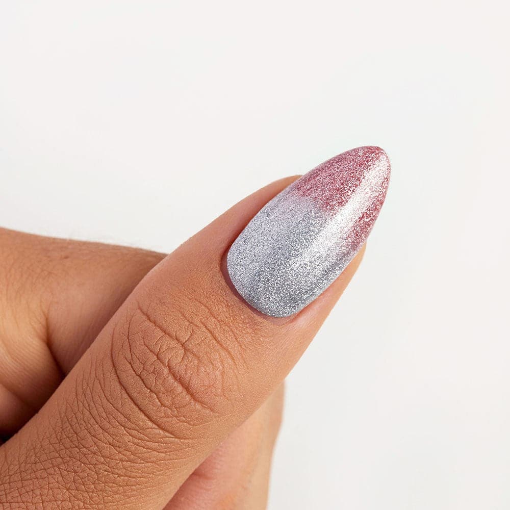 Gelous Thermal Dusk Till Dawn gel nail polish - photographed in Australia on model