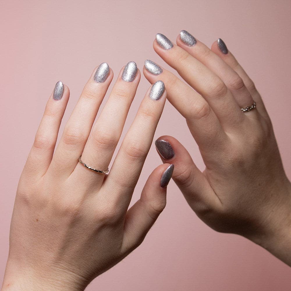 Gelous Thermal Dusk Till Dawn gel nail polish - photographed in Australia on model