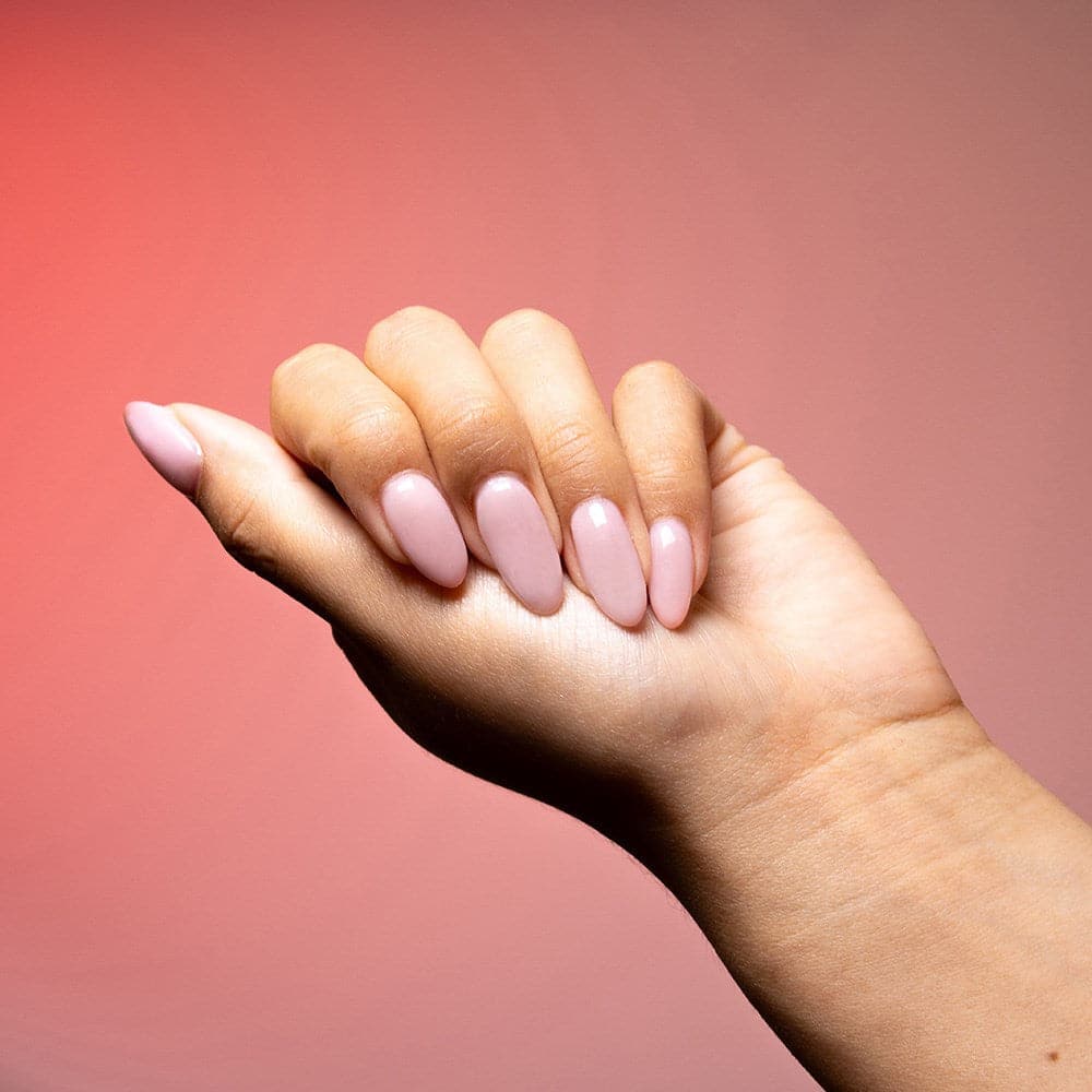 Gelous Thermal Siesta gel nail polish - photographed in Australia on model