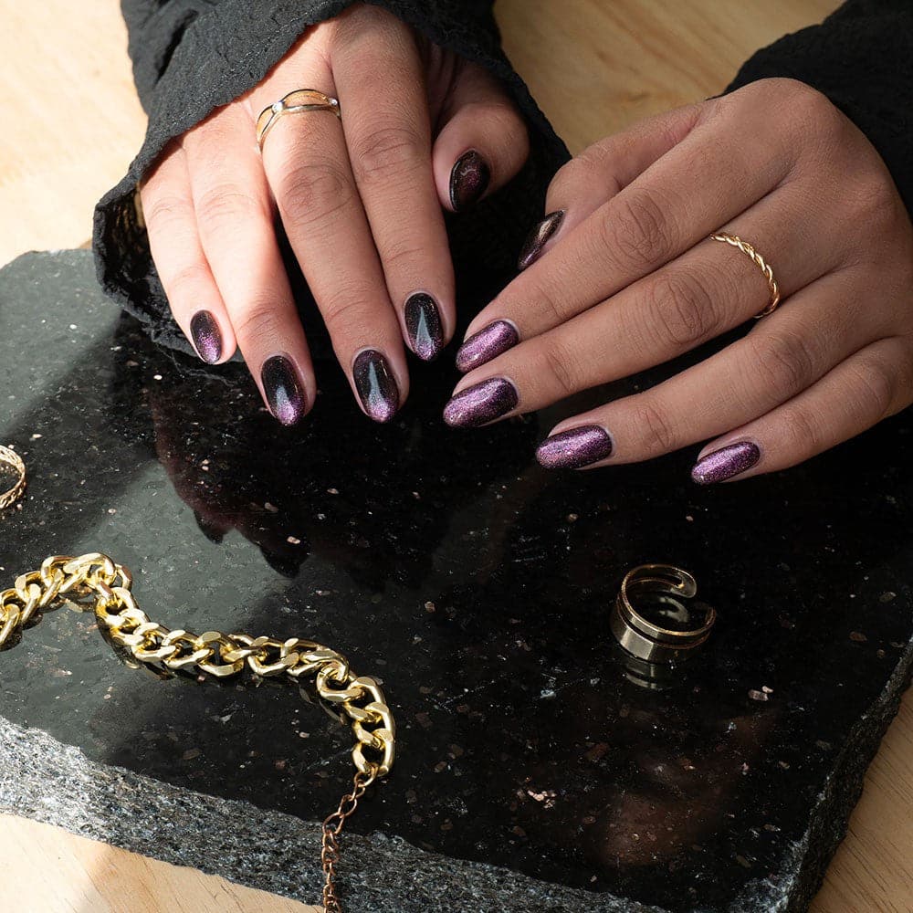 Gelous Fantasy Fairy Tale gel nail polish - photographed in Australia on model