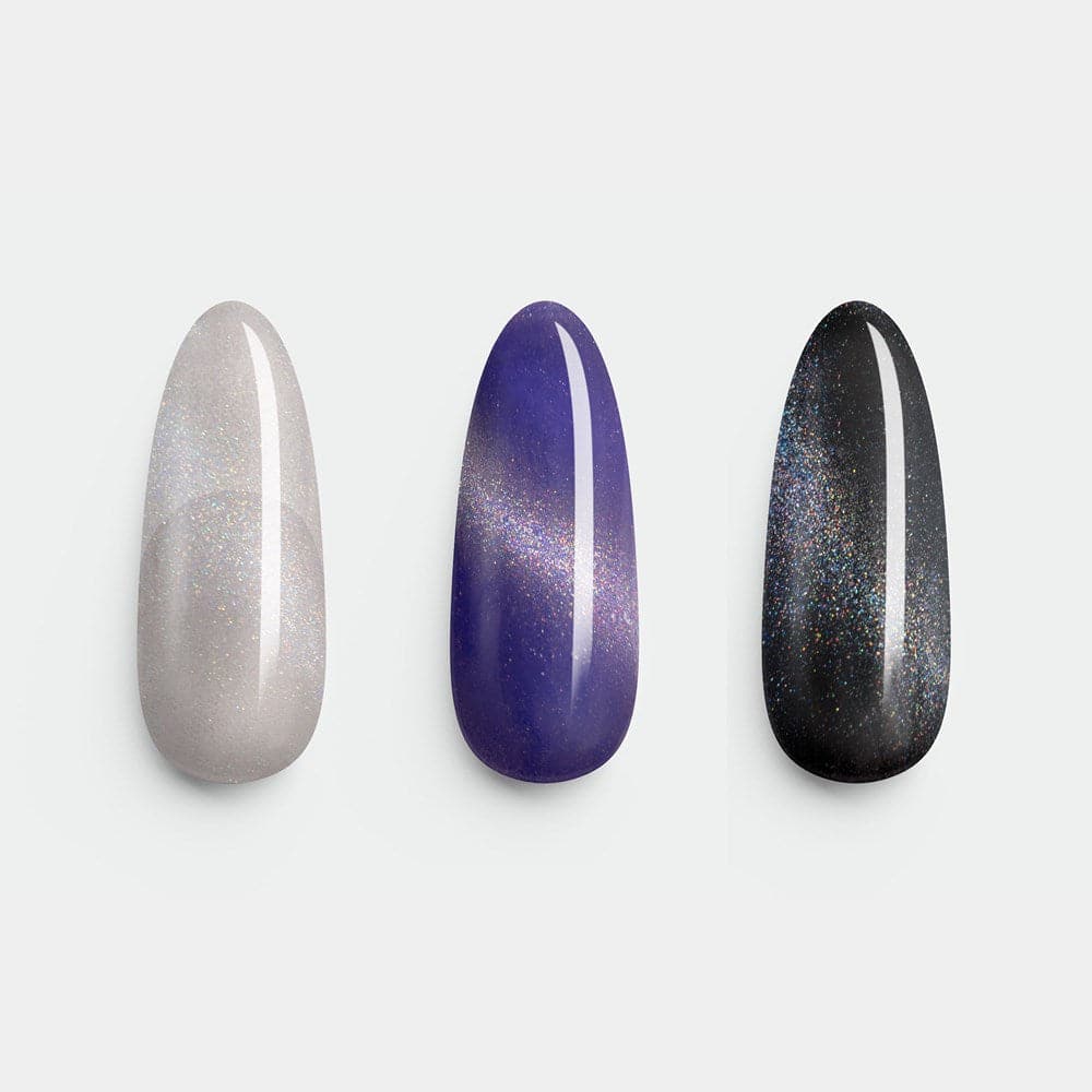 Gelous Galaxy Transcendence gel nail polish swatch - photographed in Australia