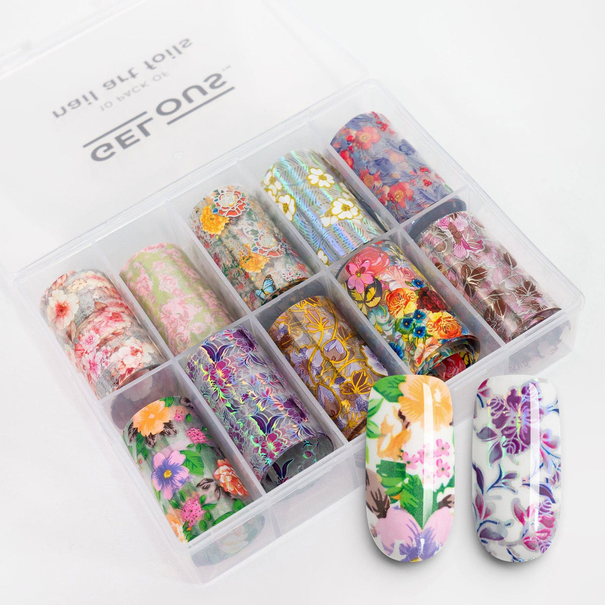 Gelous Secret Garden Nail Art Foils product photo - photographed in Australia