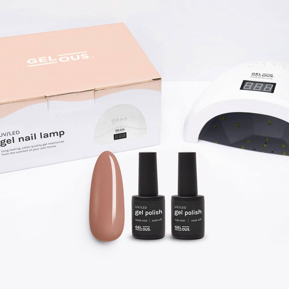 Gelous gel nail polish Cinnamon Basic Pack - photographed in Australia